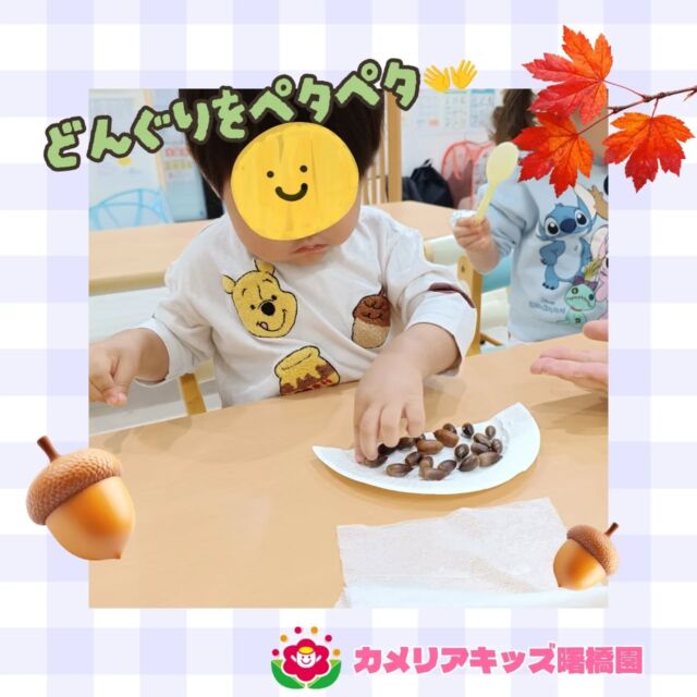 こんにちは、カメリアキッズ曙橋園です！今日はどんぐりを拾ったり、大きなミミズを発見したりと大忙し！持って帰ってきたどんぐりで製作もして、何が出来上がるか楽しみだな〜😊💓🌈随時説明会開催中です！ご連絡お待ちしております！他SNSも要チェック♪HP：カメリアキッズyoutube：🔎カメリアキッズほいくえ：🔎カメリアキッズTikTok：🔎@camellia_kids_hoikuen☆☆☆☆☆☆☆☆☆☆☆☆カメリアキッズ曙橋園〒162-0065住所：東京都新宿区住吉町3-16グランハイツ1階☎️03-6380-4067園児・保育士さん・調理さん