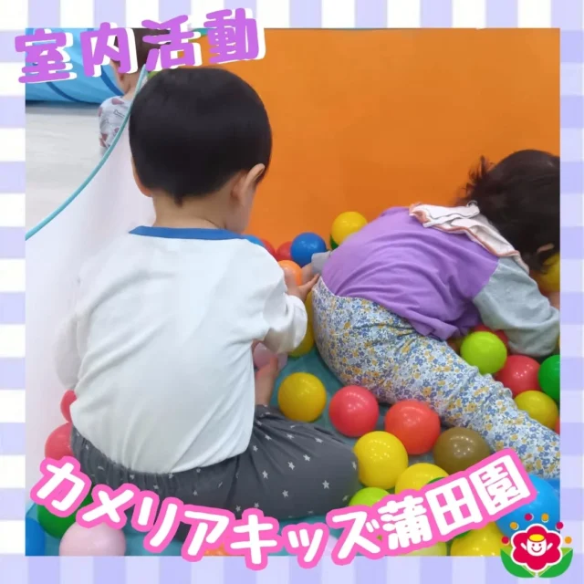 こんにちは!カメリアキッズ蒲田園です✨️今日はあいにくの雨☔なので本日はお部屋での様子をご紹介します♪今日の活動は「ミニサーキット」✨ボールプールで潜ったり投げたり、全身を使って山を越え、トンネルをくぐりゴール！新入園児のお友達も、お友だちが遊んでいるよう様子をみながら、少しずつ保育園になれてきました♪随時説明会開催中ですご連絡お待ちしております!他のSNSも要チェック☑️HP：🔍️カメリアキッズYouTube：🔍️カメリアキッズほいくえ：🔍️カメリアキッズTikTok：🔍️　@ camellia_kids_hoikuen。°✧·*︵︵︵︵︵︵︵︵︵︵︵︵︵︵︵︵*·✧°。カメリアキッズ蒲田園〒144-0051東京都大田区西蒲田7-50-5　クレメンシア1F📞03-6811-4040園児・保育士・調理さん◎◎◎募集中◎◎◎。°✧·*︶︶︶︶︶︶︶︶︶︶︶︶︶︶︶︶*·✧°。 #カメリアキッズ #東京都 #大田区保育園 #認可外保育園 #保活